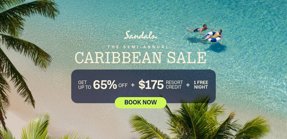Sandals - Semi-Annual Caribbean Sale